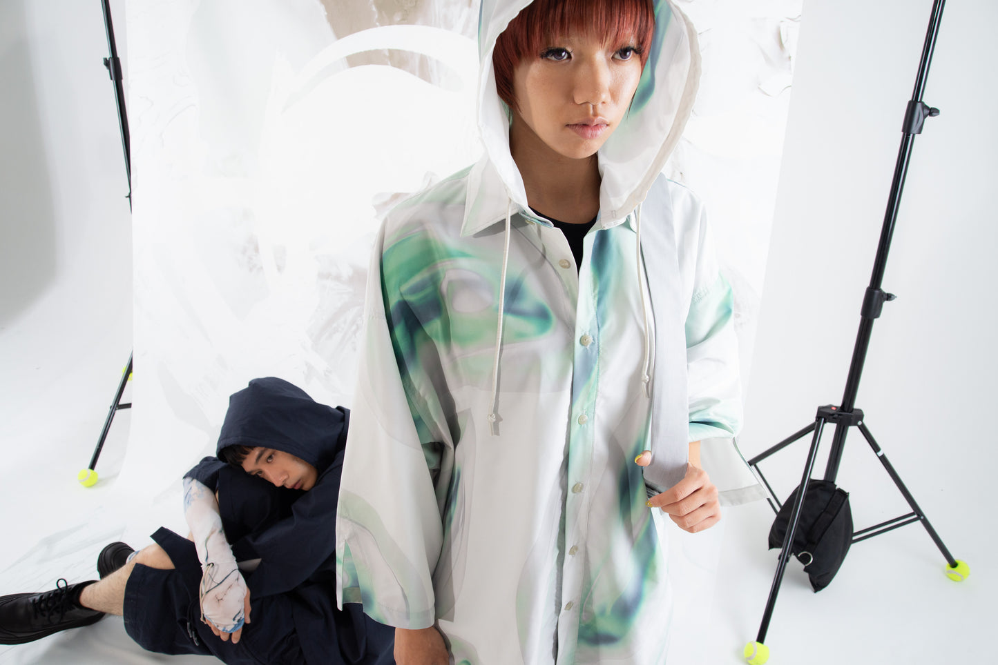 Mikros Shirt-Hoodie (Arkea Print)