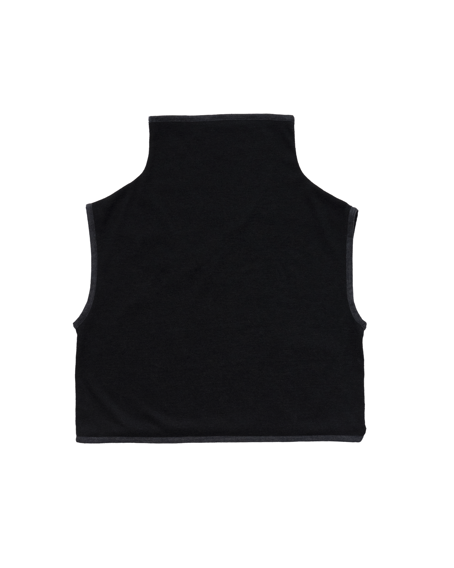 Phase Fringe Vest (Planck Black)