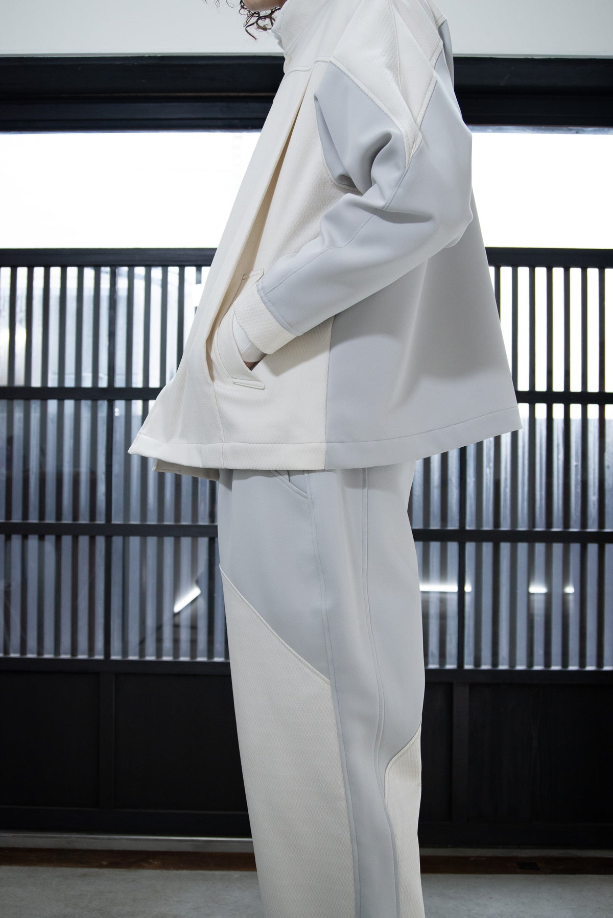 Exo Slacks (Shell White)