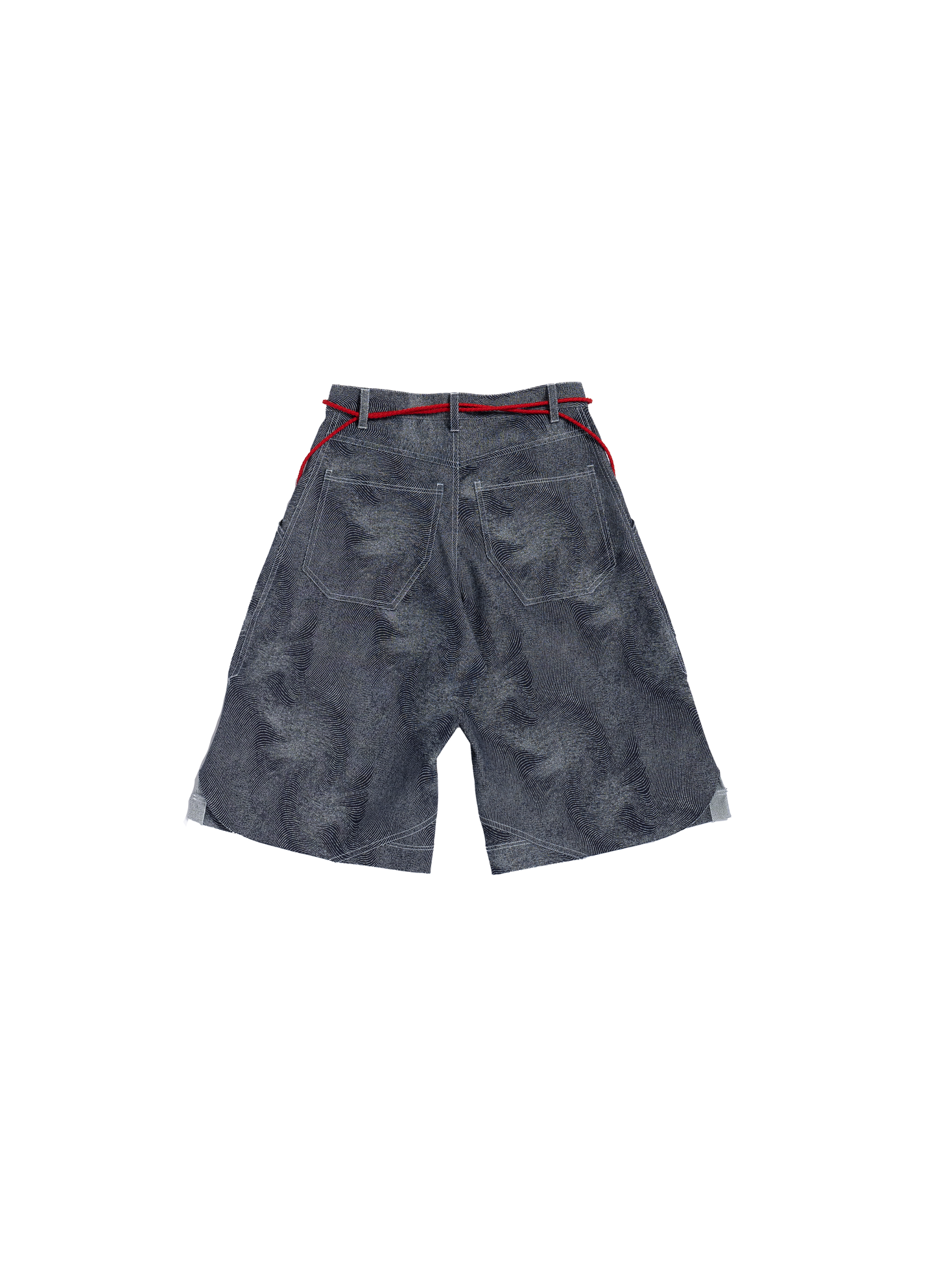 Entropy Half Pants (Vein Red)