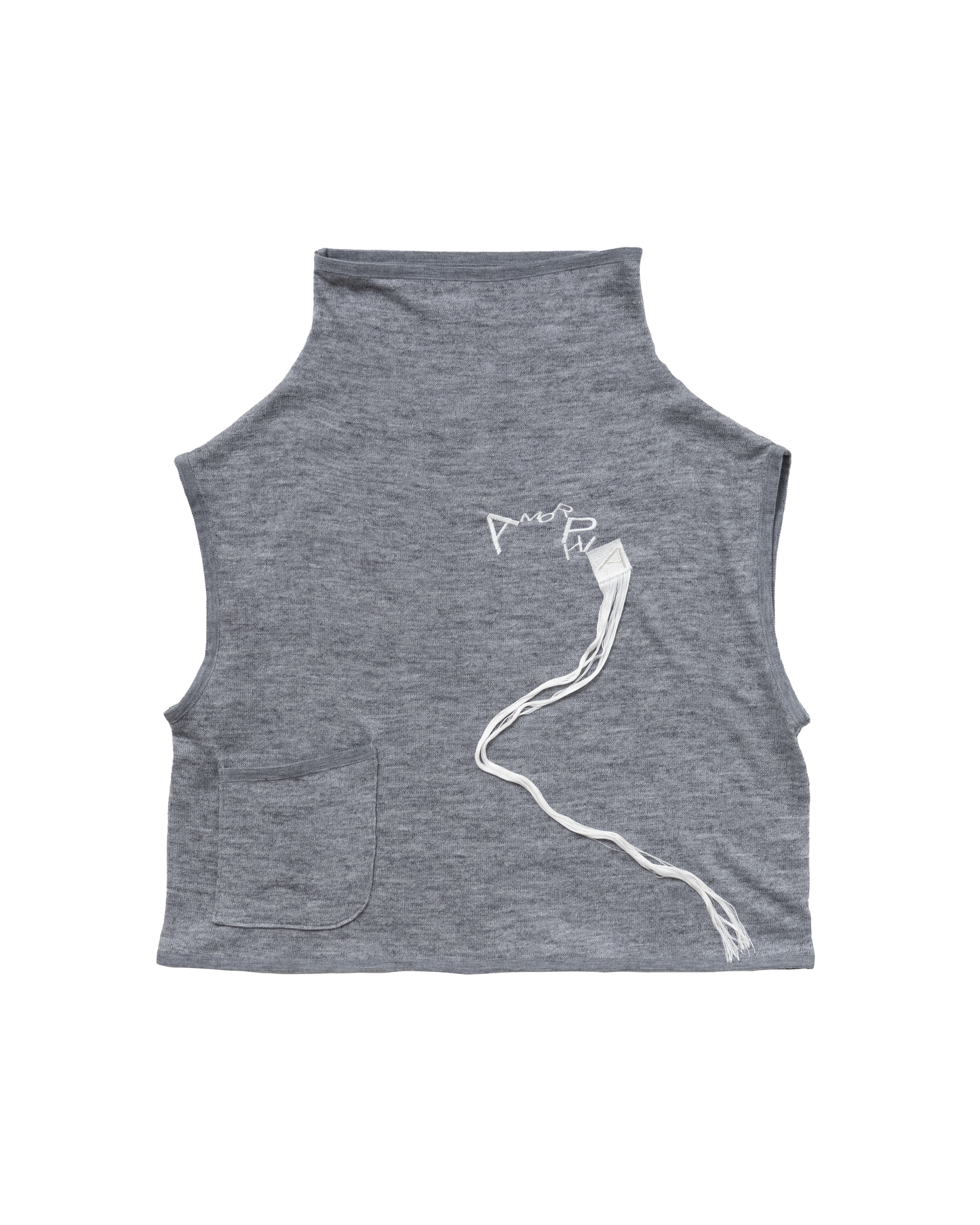 Phase Fringe Vest (Quantize Grey)