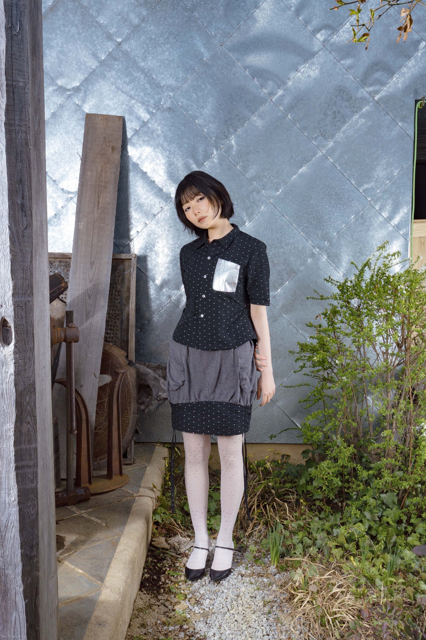 Tomography Blouse (Null Black)