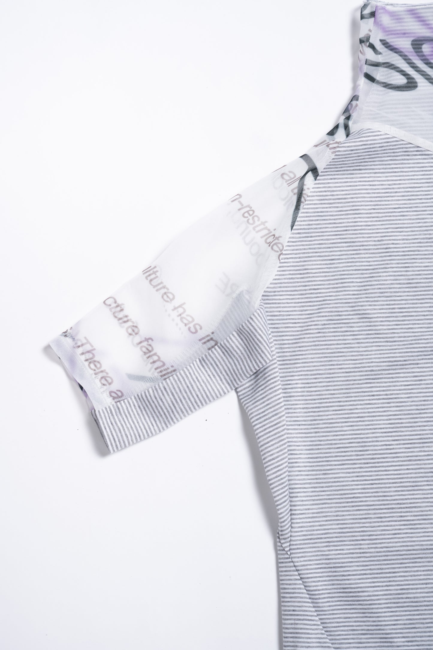 Daesin Tight Tops (Sense Grey/Purple)
