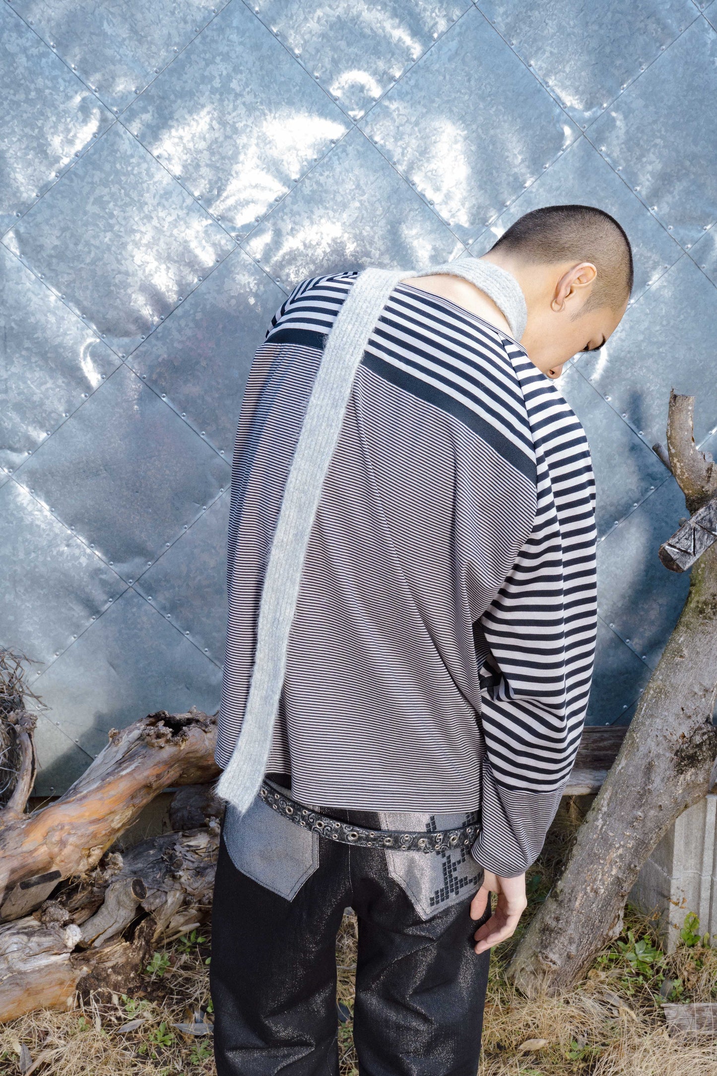 Parallelist Long Sleeve (PW Black/Dust)