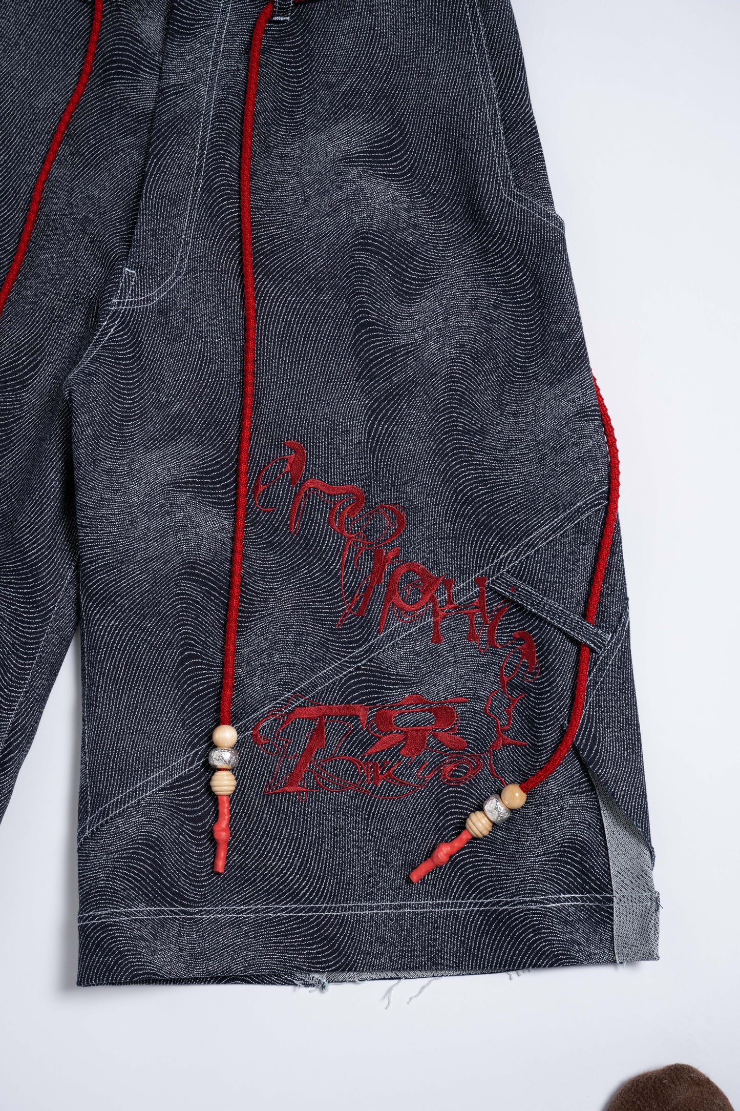 Entropy Half Pants (Vein Red)