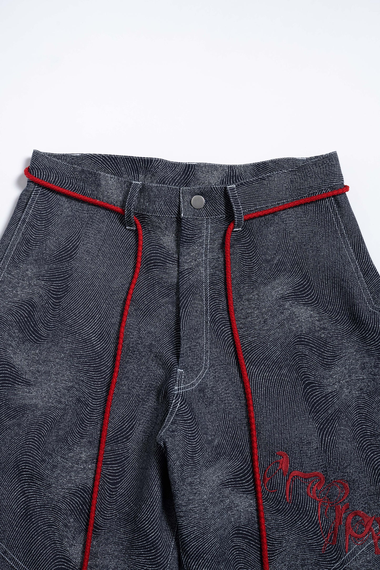 Entropy Half Pants (Vein Red)