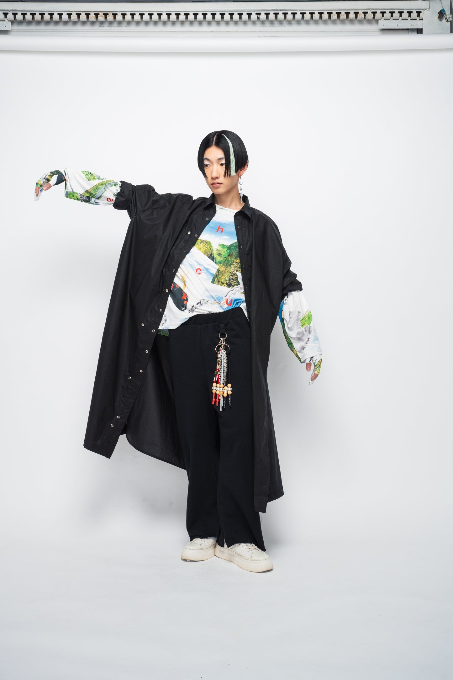 Manifold Long Shirt (Nihil Black)