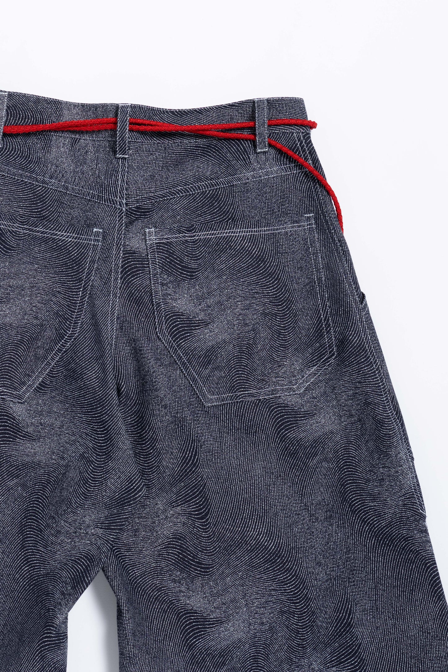 Entropy Half Pants (Vein Red)