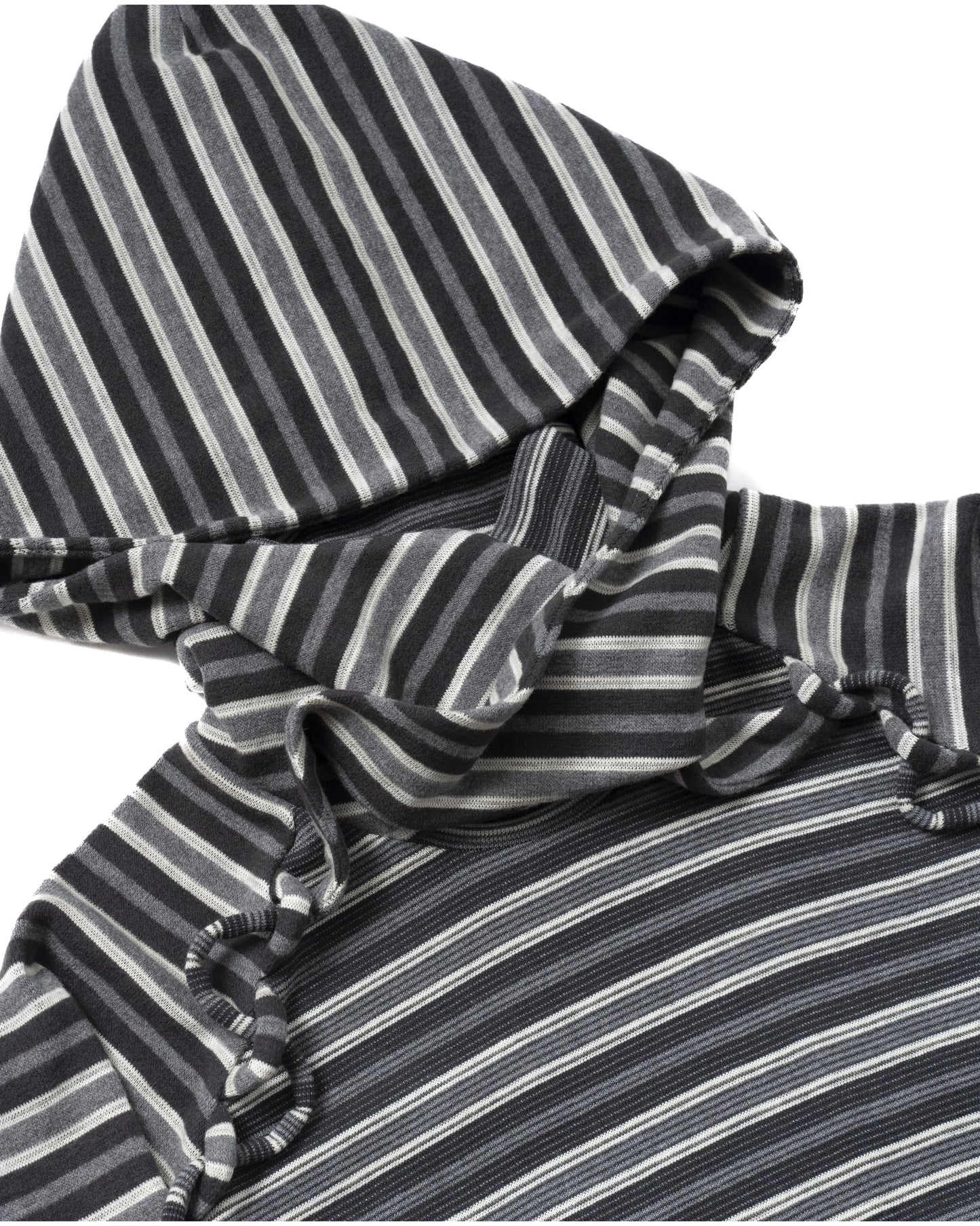 Ancilla Tight Hoodie (Static Greyscale)