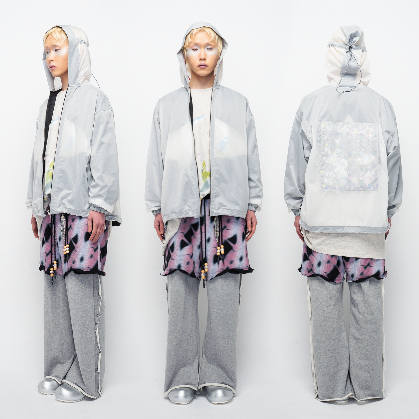Forerunner Rain Jacket (Geist Clear/Black)
