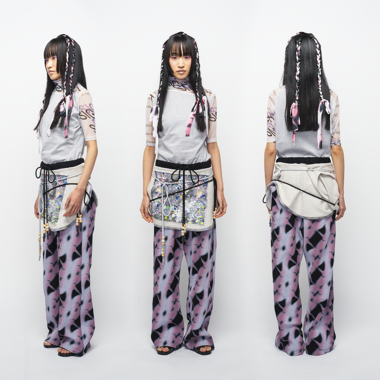 Threshold Pants (Fissure Black/Pink)