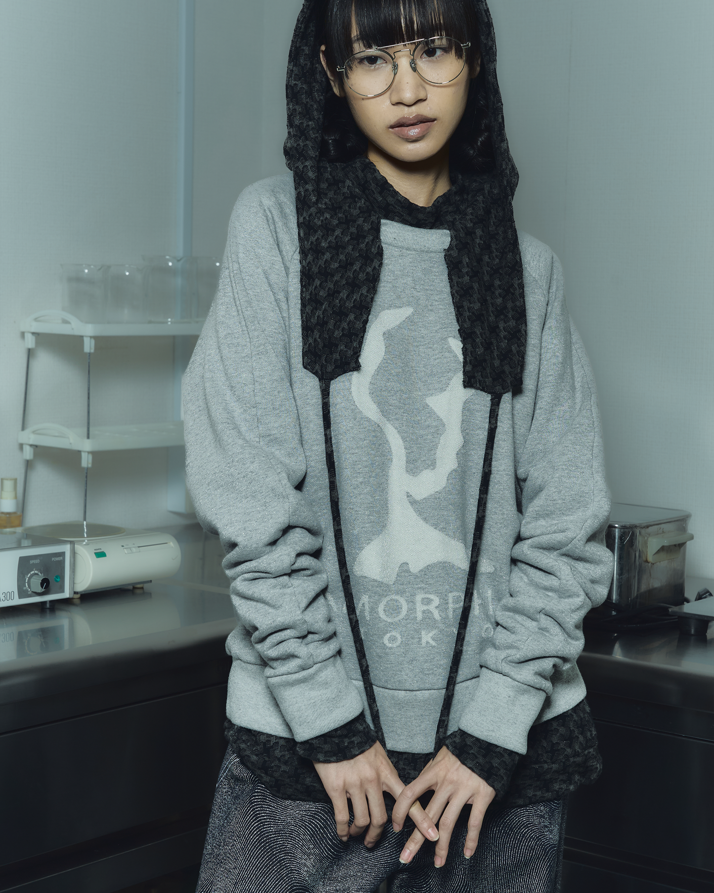 Afterburn Logo Sweatshirt (Stone Grey)