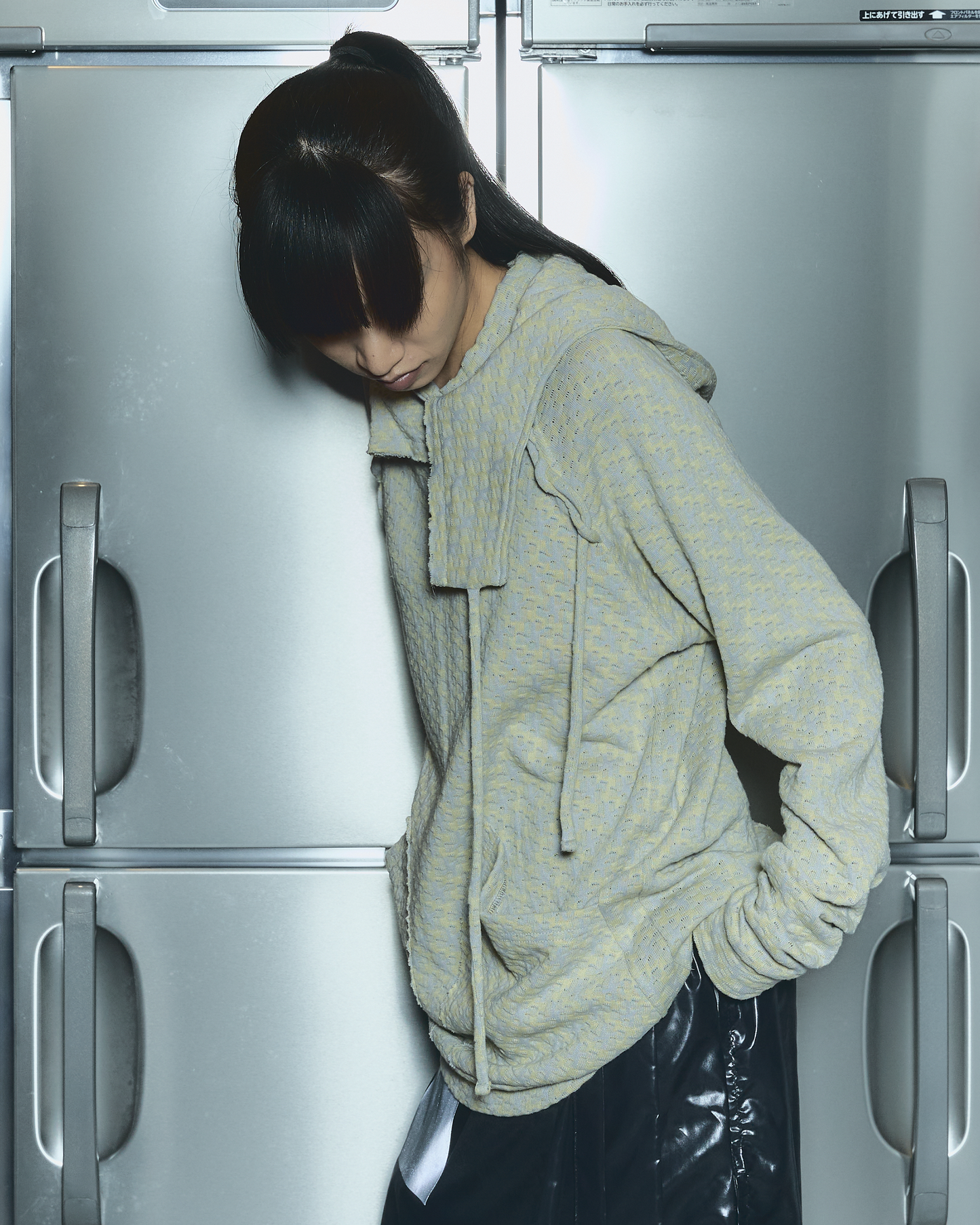 Kinetic Tight Hoodie (Hikari Yellow/Grey)