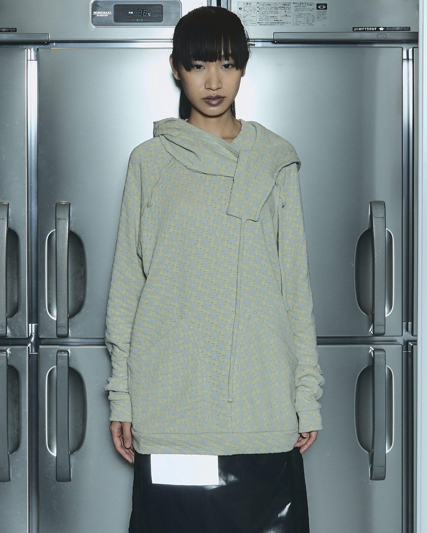 Kinetic Tight Hoodie (Hikari Yellow/Grey)