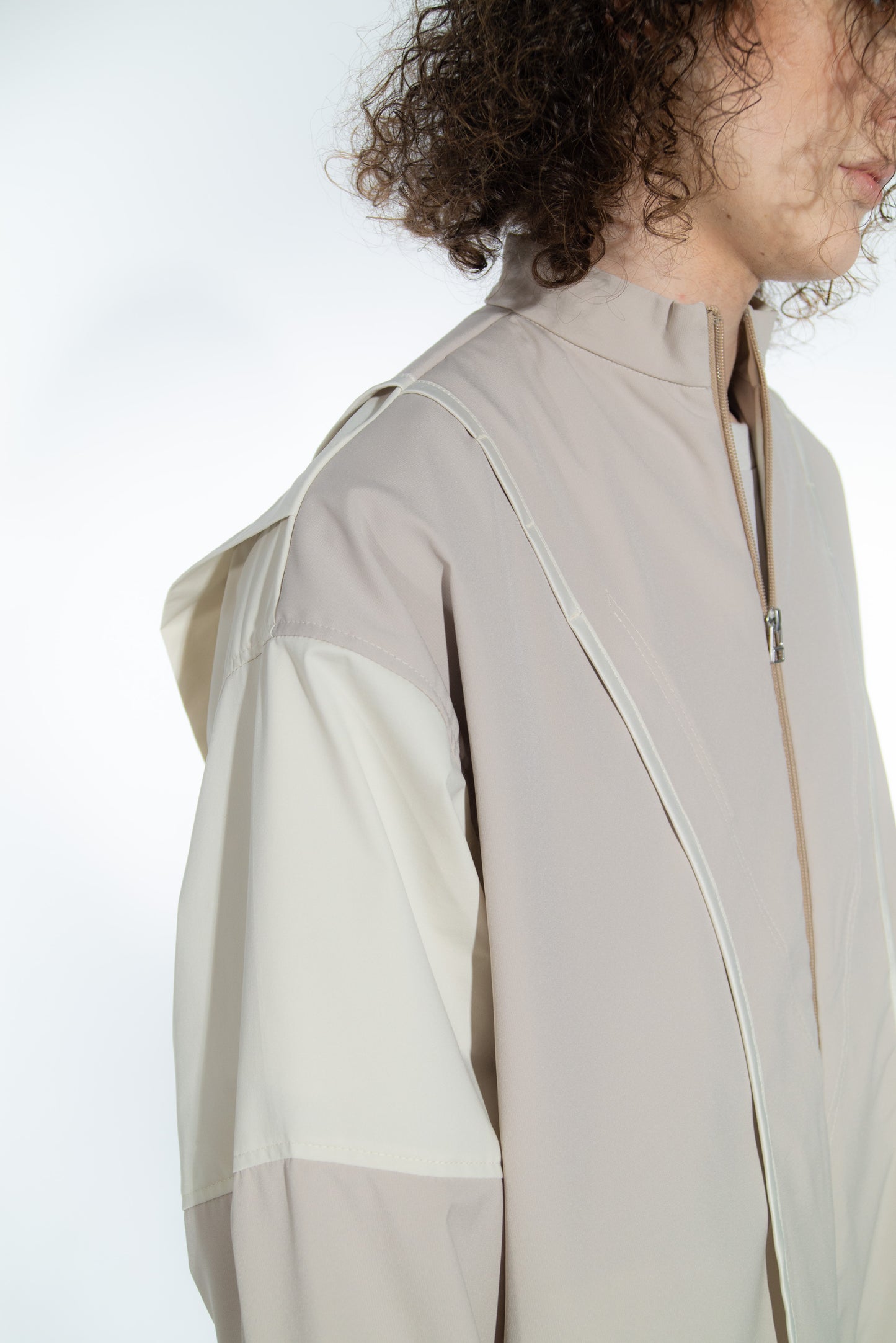 Timer Track Jacket (Dune Beige)