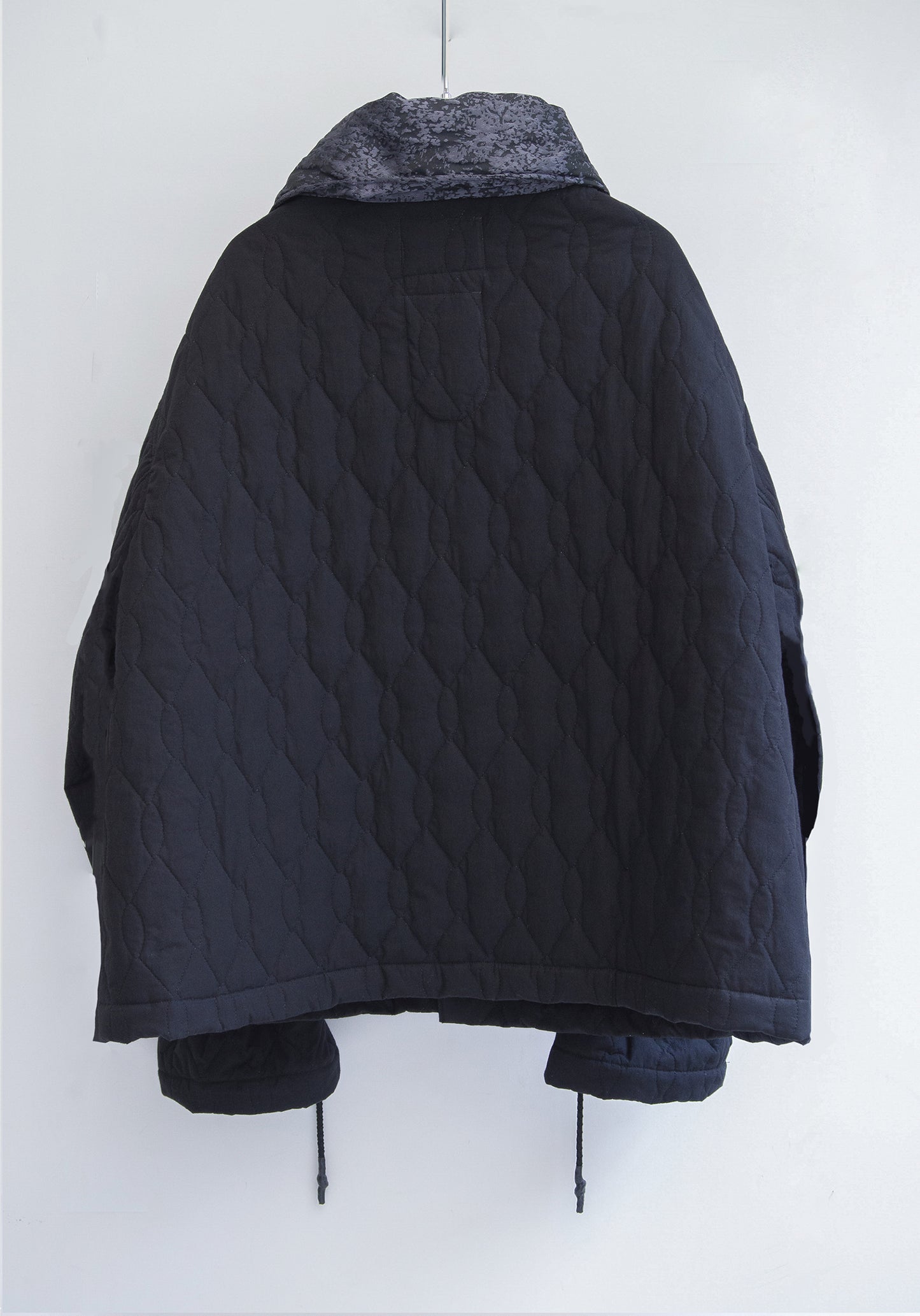 Quilting Down Jacket (Steel Black)