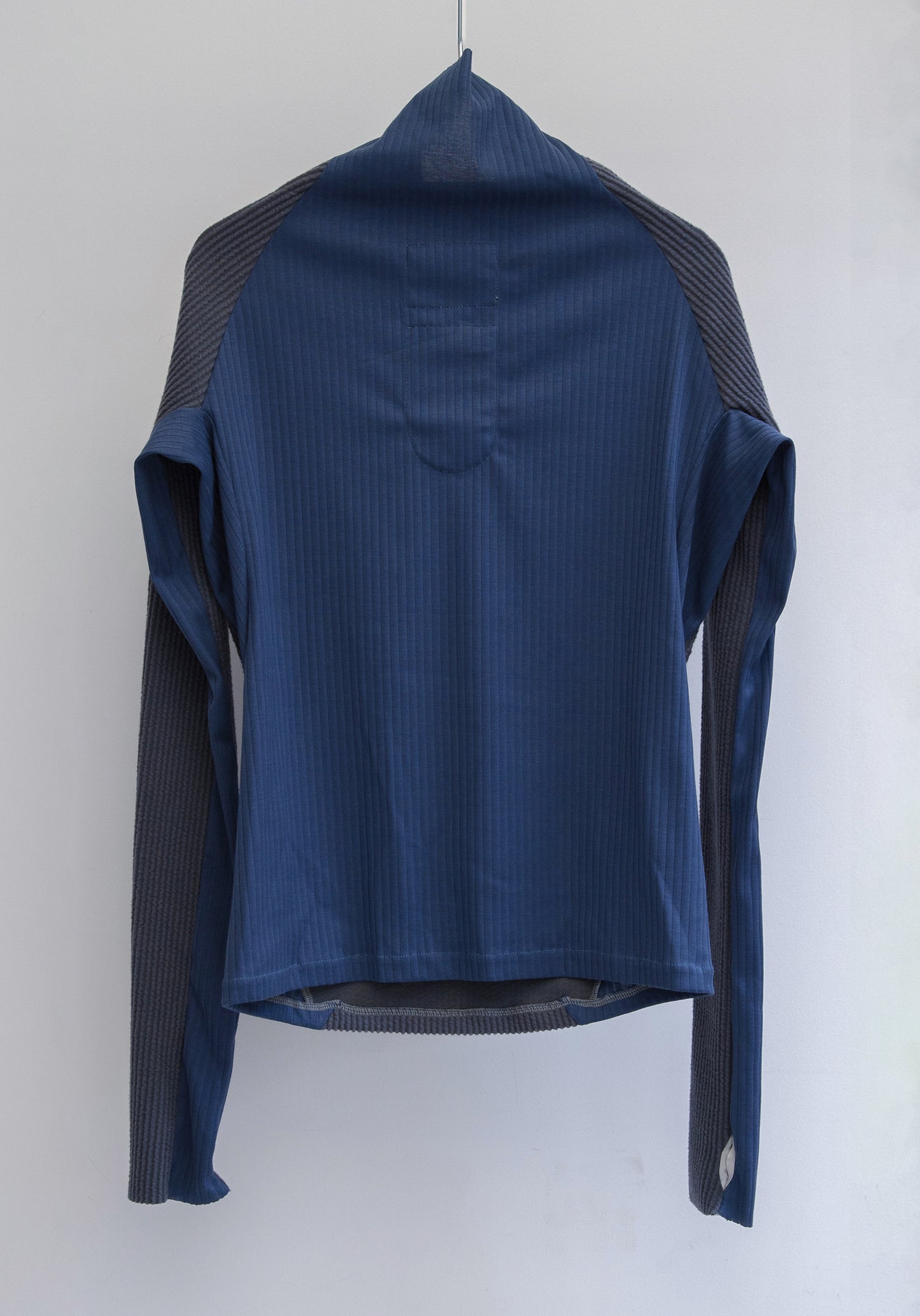 Hybrid High Neck (Stone Grey / Steel Blue)