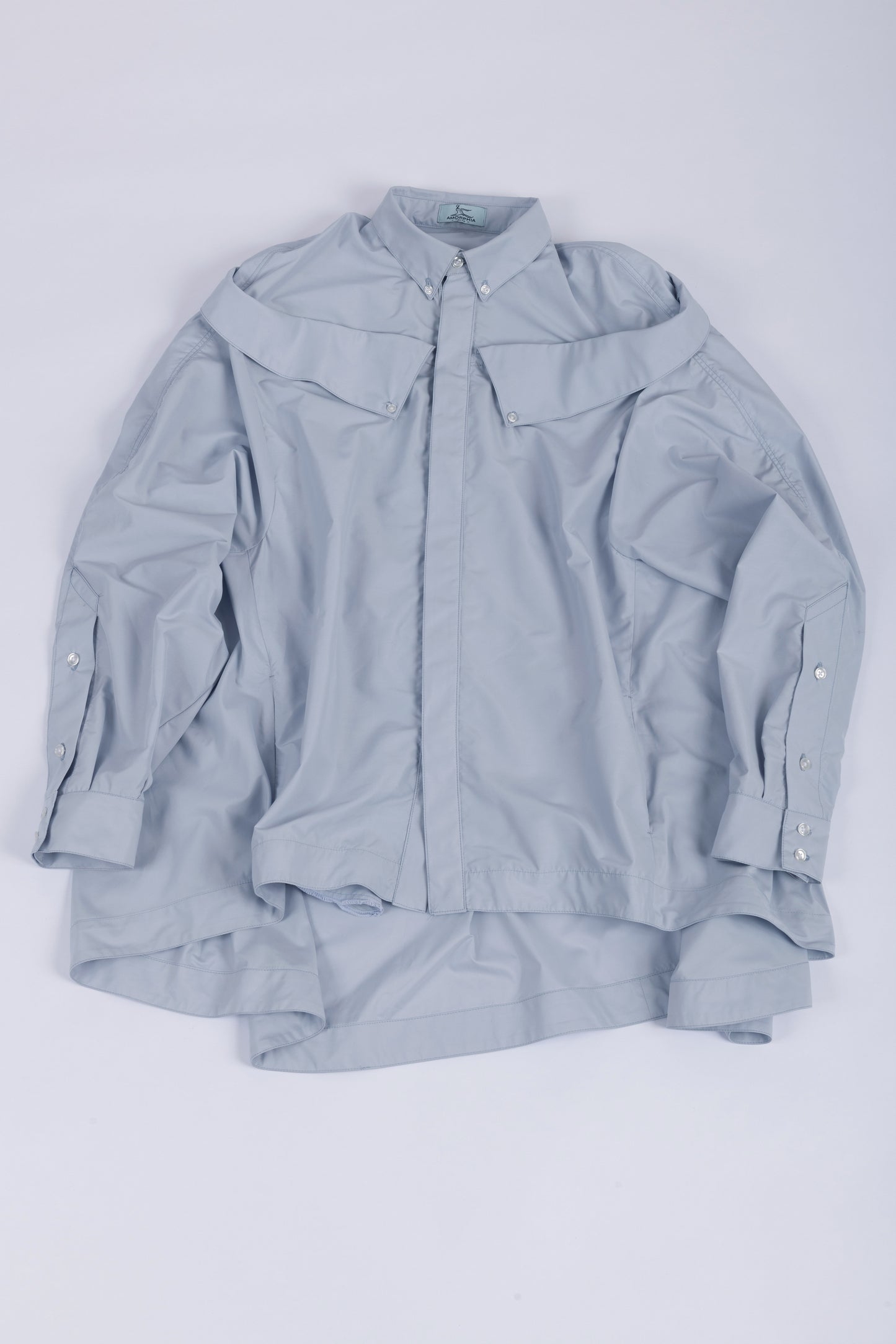Double Collar Shirt GREY