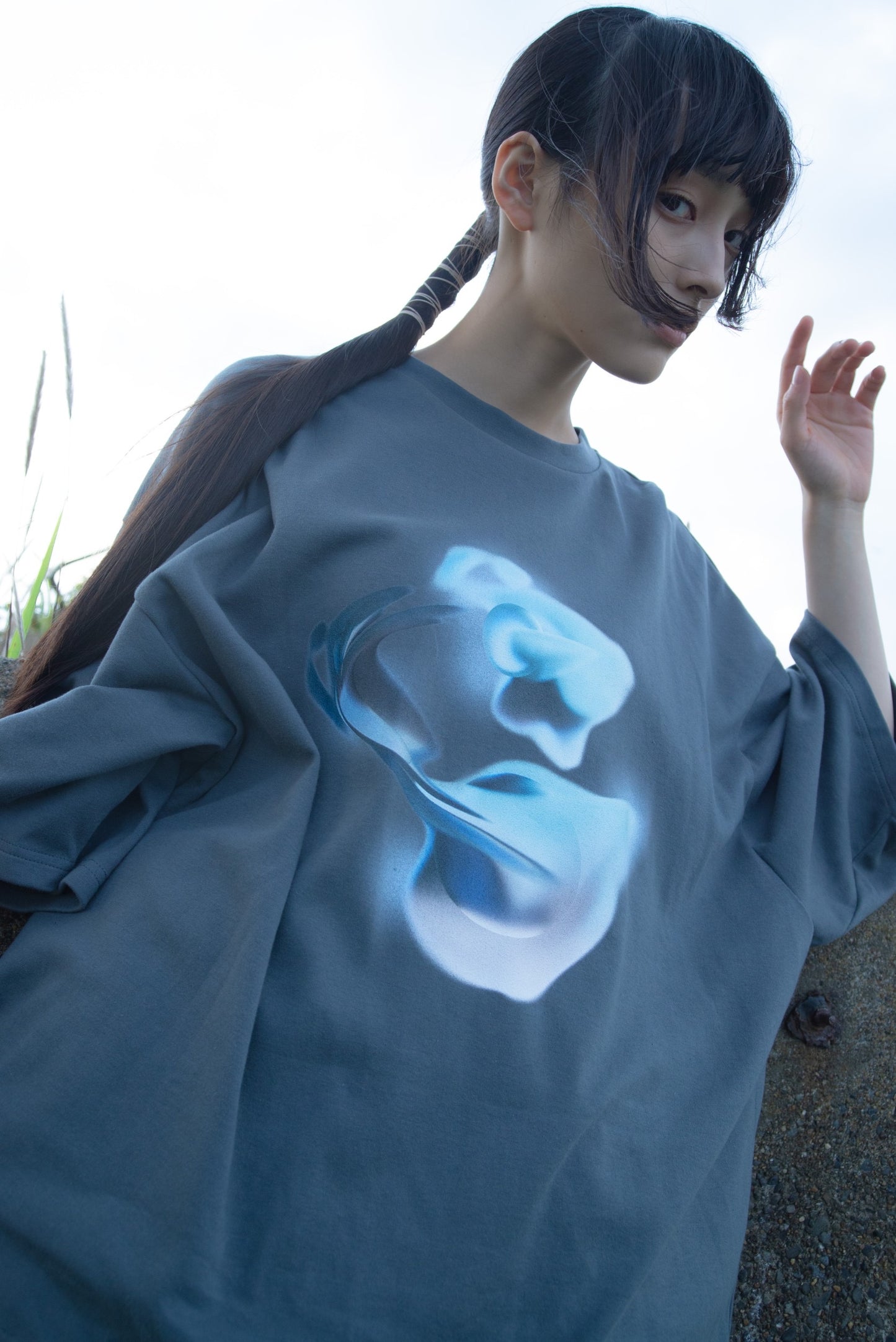 Big Graphic T-Shirt (Haze)