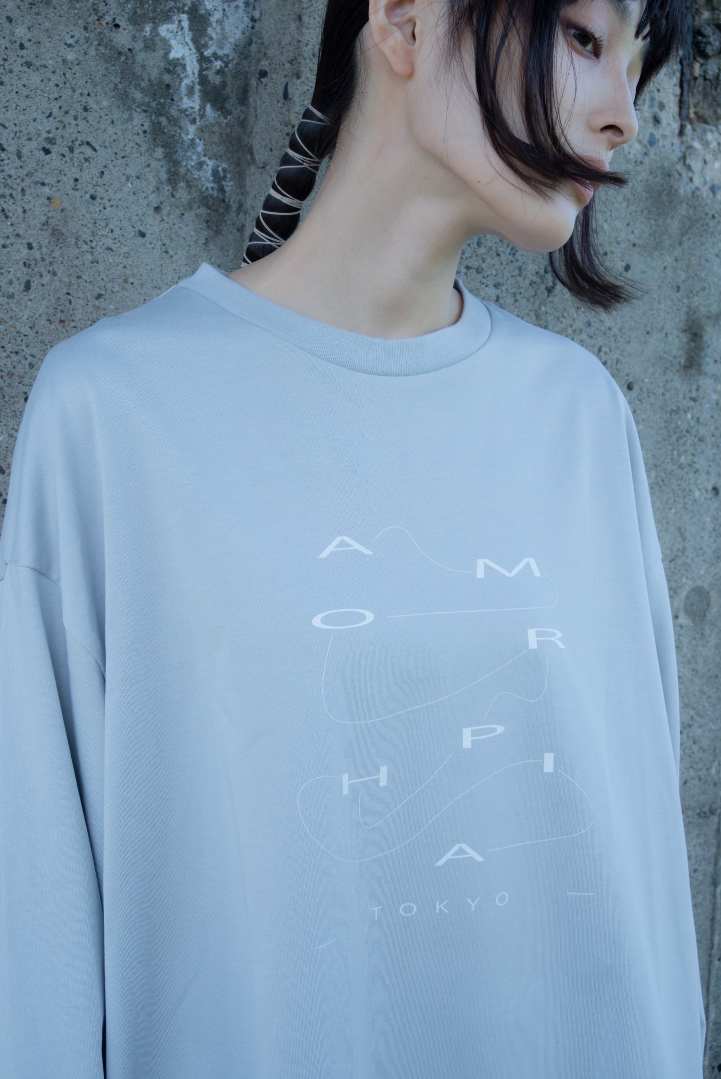 Logo Long-sleeve (Stone Grey)