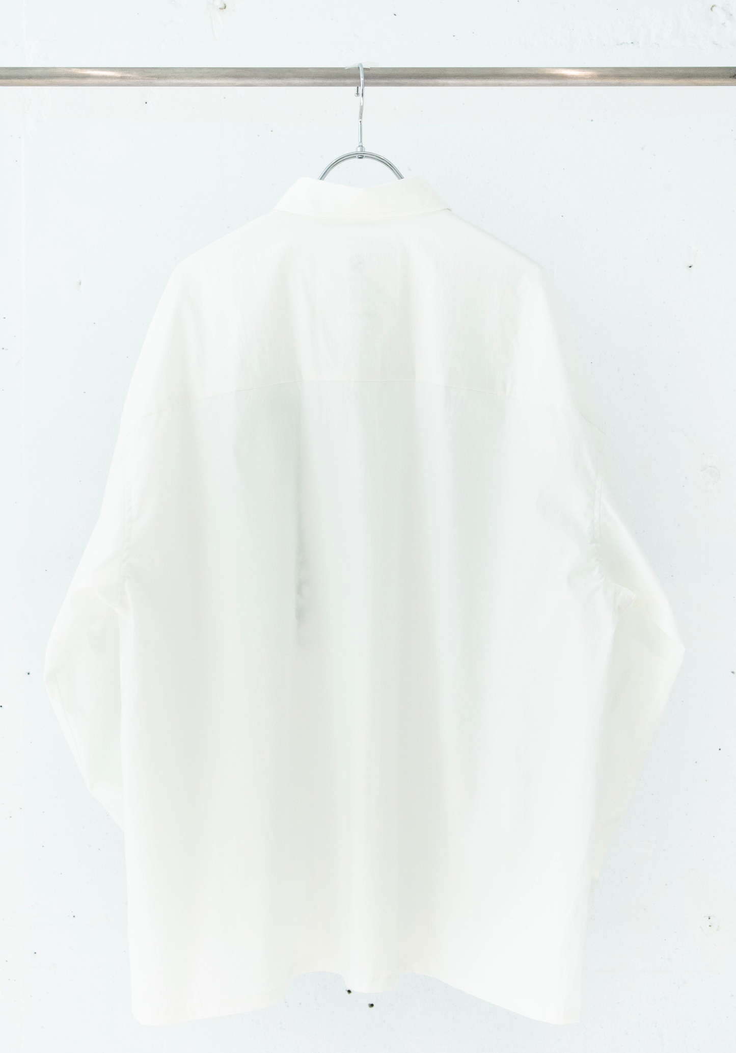 Chronos Embroidery Dress Shirt (End White)