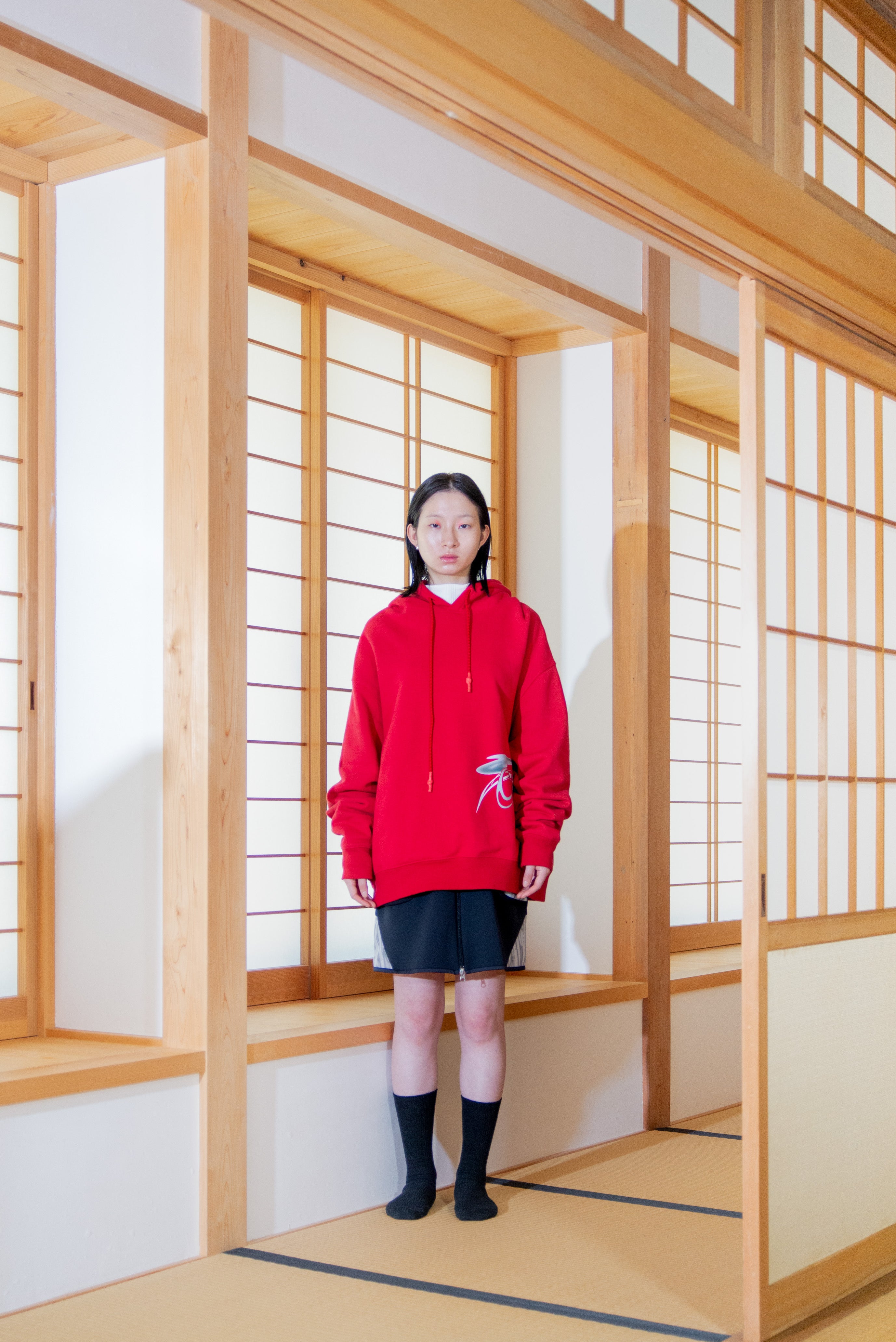 Anima Hoodie [Viscera Red] – AMORPHIA TOKYO