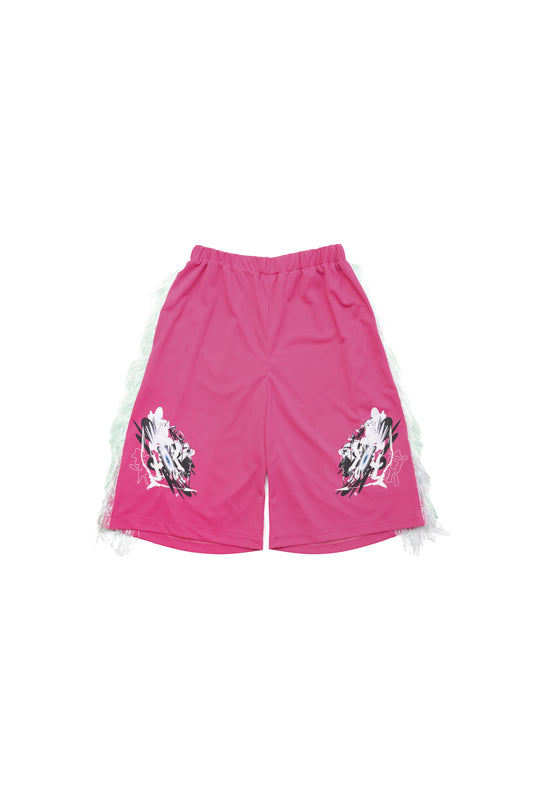 [PREORDER] Neotene Basketball Shorts (Lucky Pink)