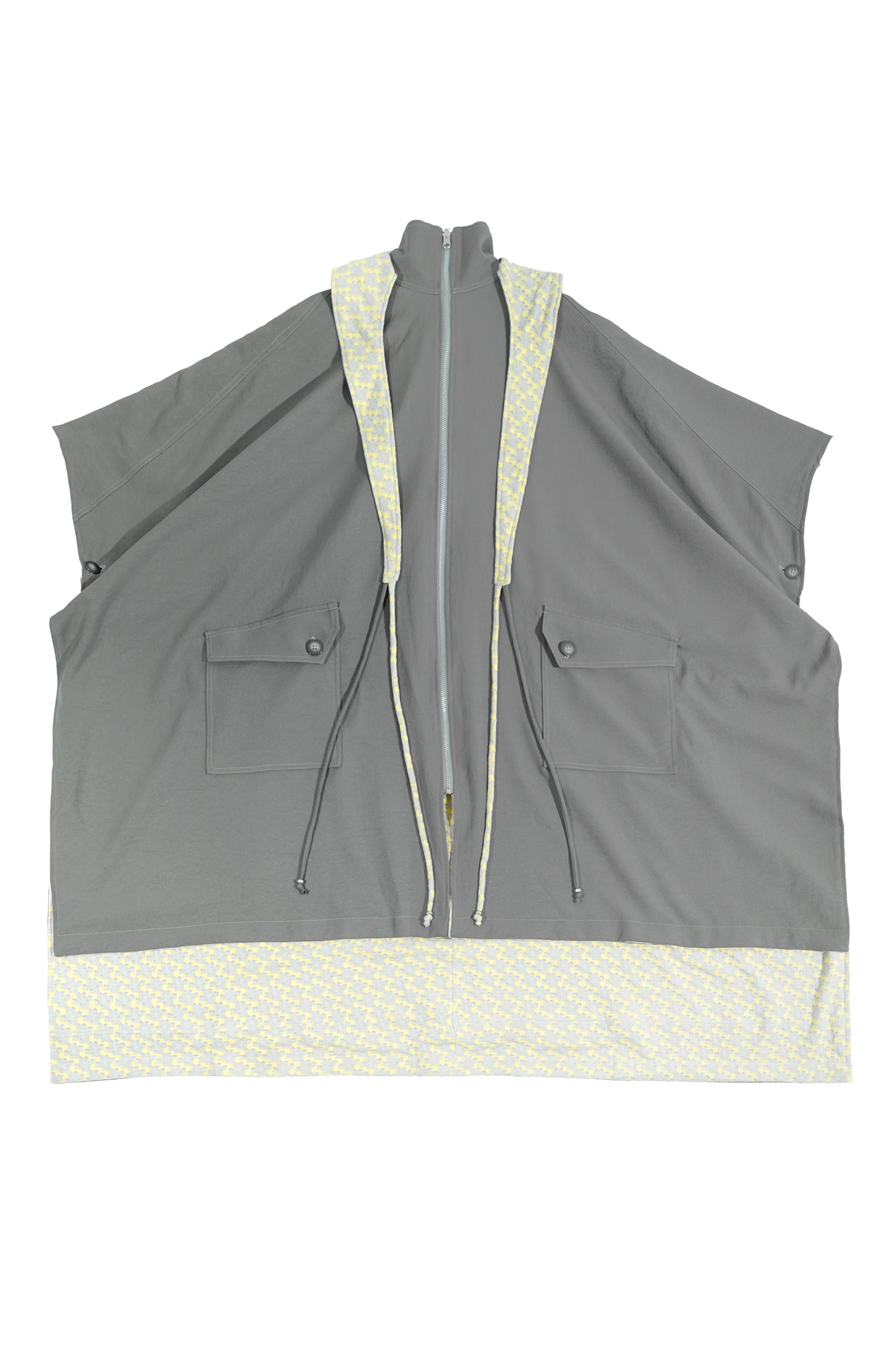 [Preorder] Dryas Reversible Poncho (Varve Grey/Yellow)