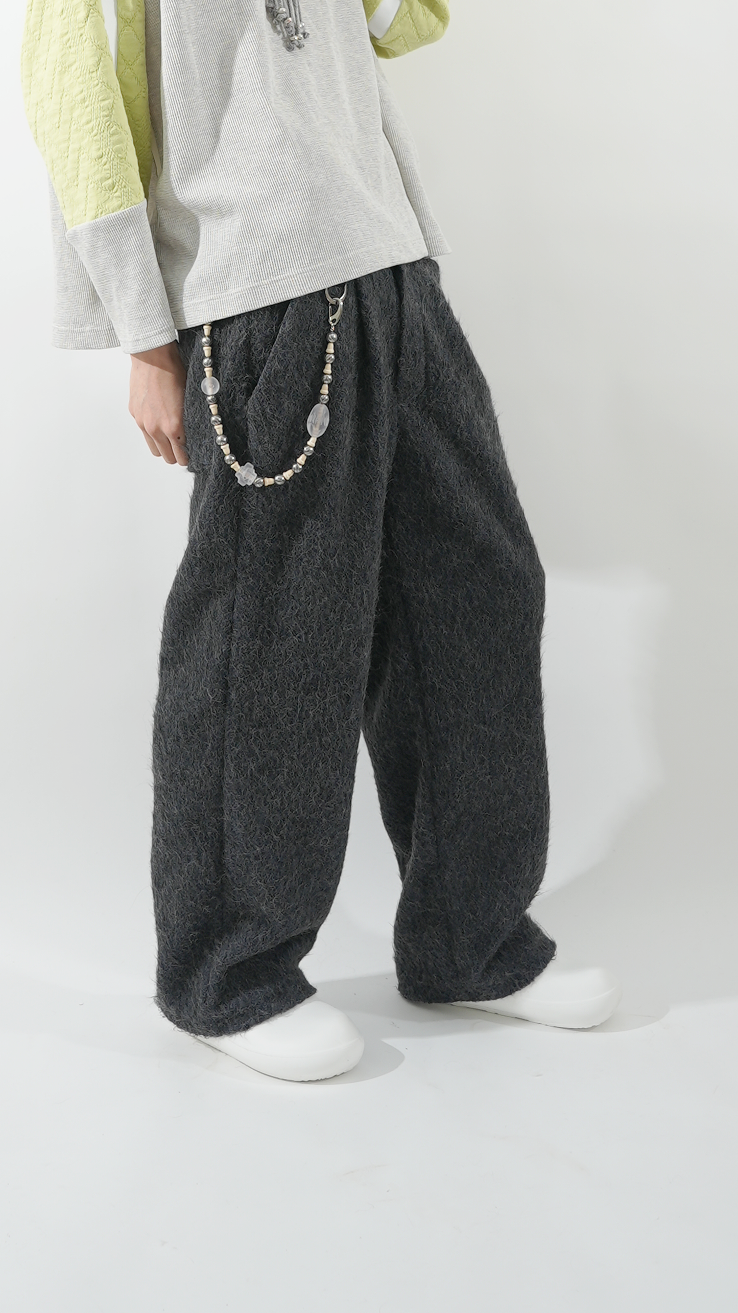 [Preorder] Jyagi Pants (Soot Charcoal)