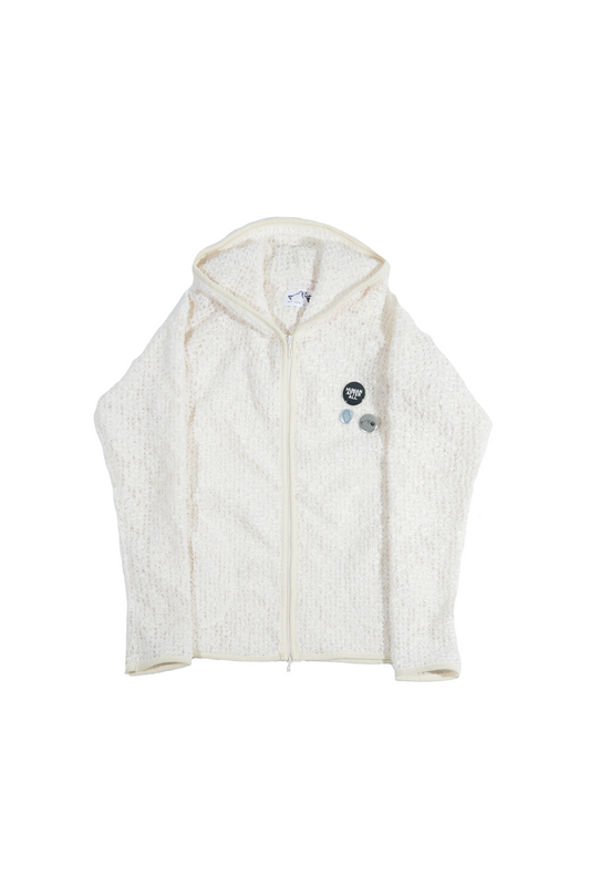 [Preorder] Ravel Lace Hoodie(Flax Ivory)