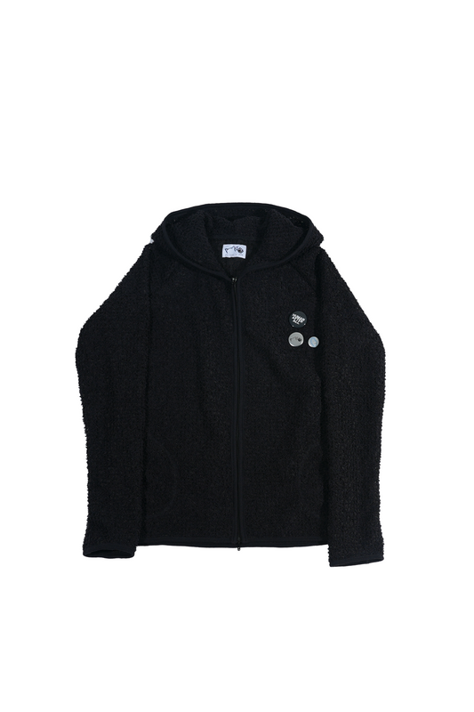 [Preorder] Ravel Lace Hoodie (Tannin Black)