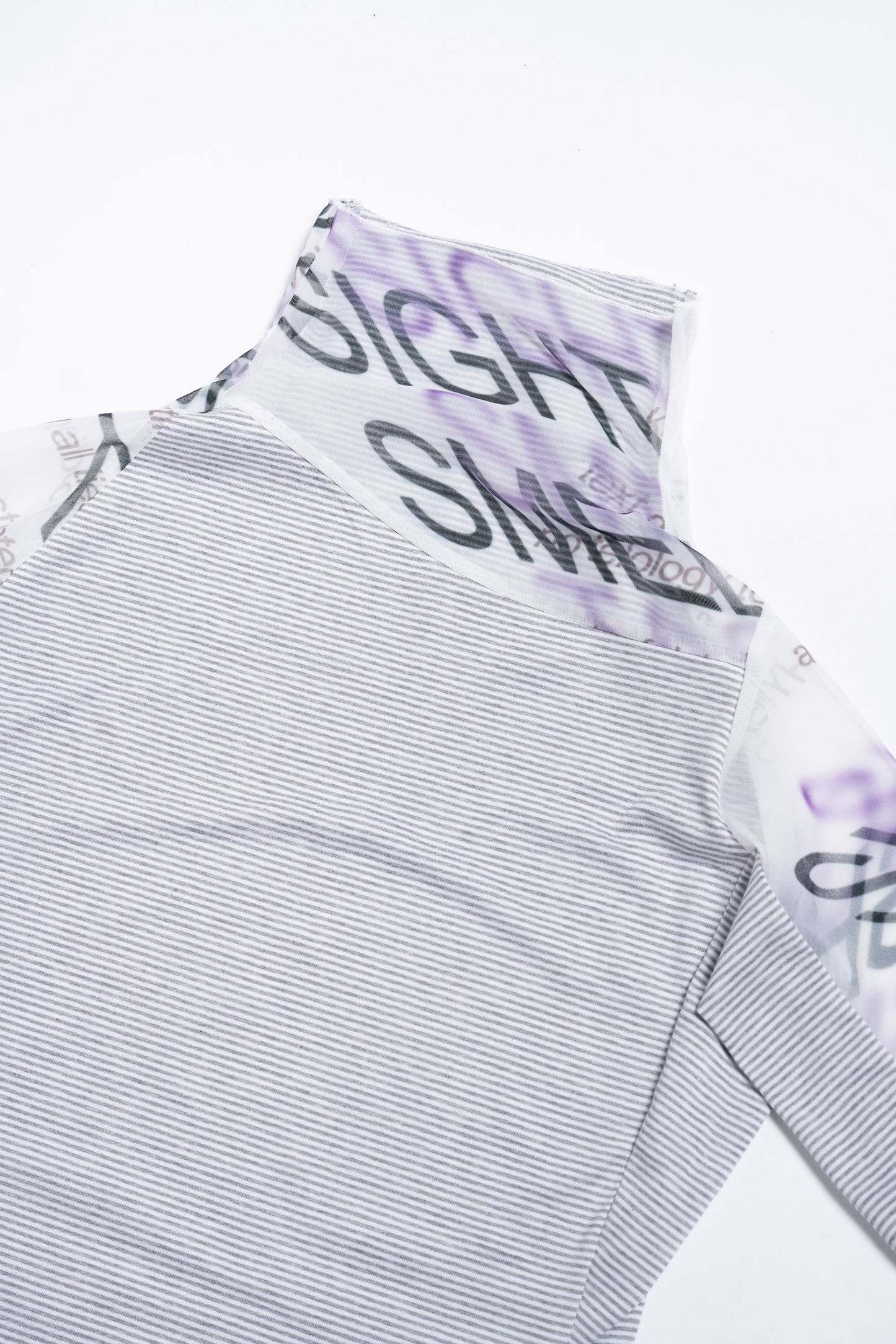 [PREORDER] Daesin Tight Tops (Sense Grey/Purple)