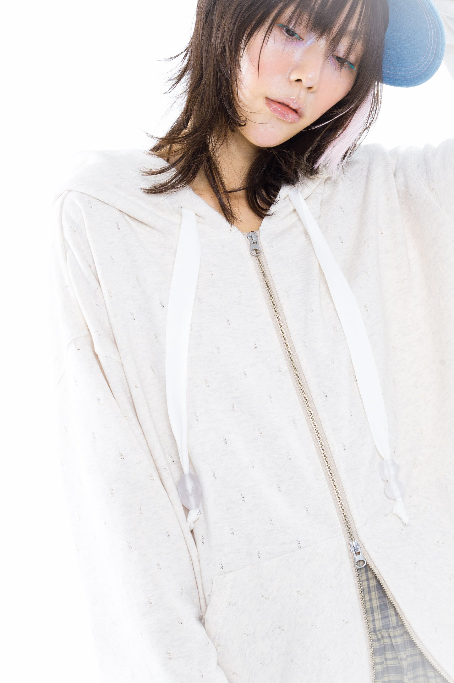 [PREORDER] Artif Damage Hoodie (Render Beige)