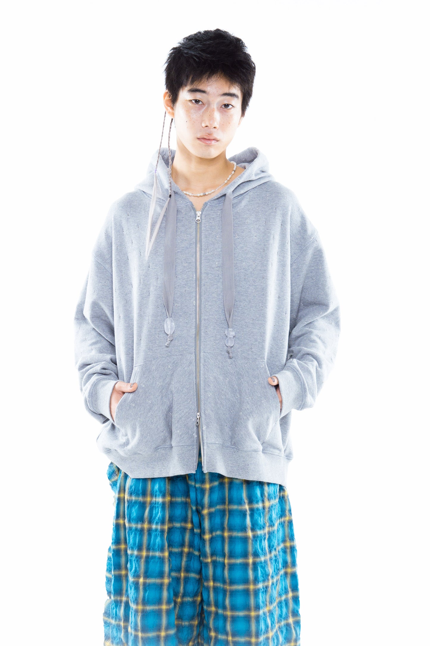 [PREORDER] Artif Damage Hoodie (Replica Grey)