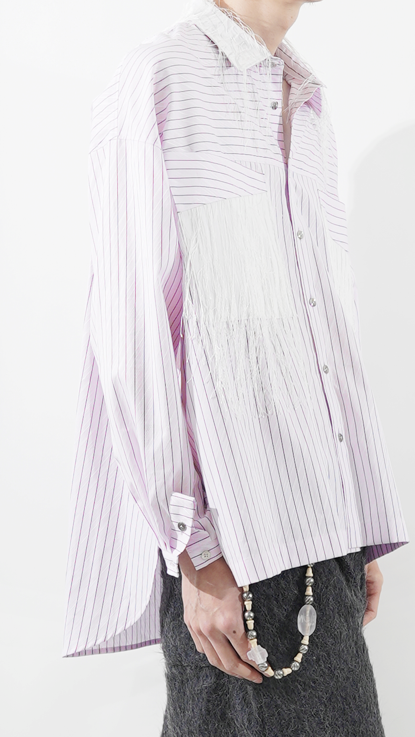 [Preorder] Chancer Dress Shirt (Tint Pink)
