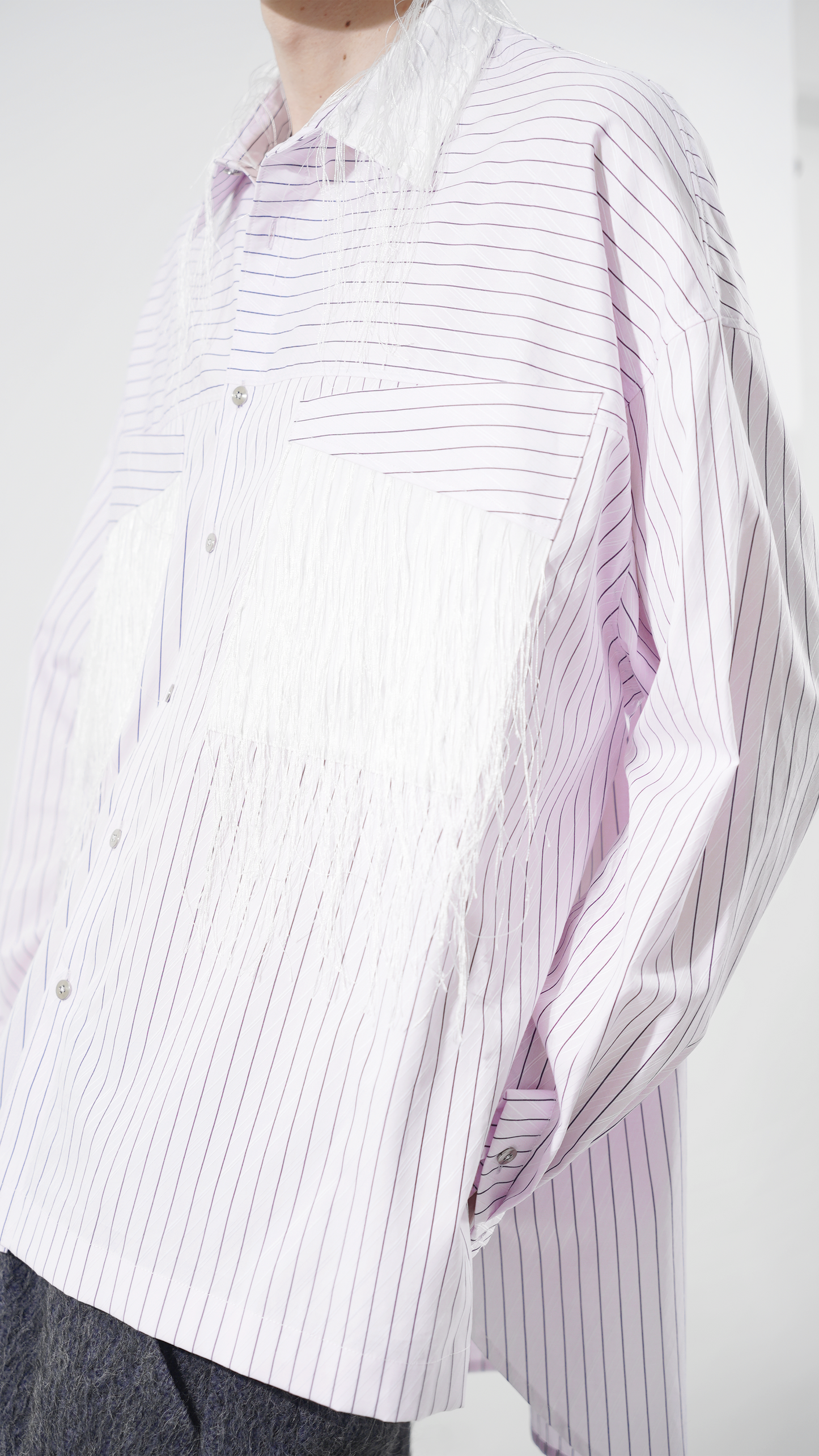 [Preorder] Chancer Dress Shirt (Tint Pink)