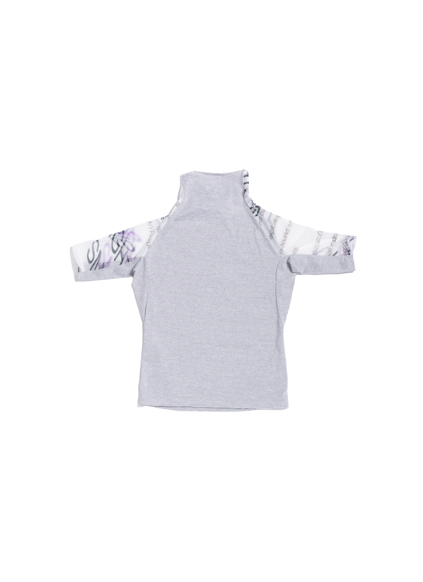 [PREORDER] Daesin Tight Tops (Sense Grey/Purple)