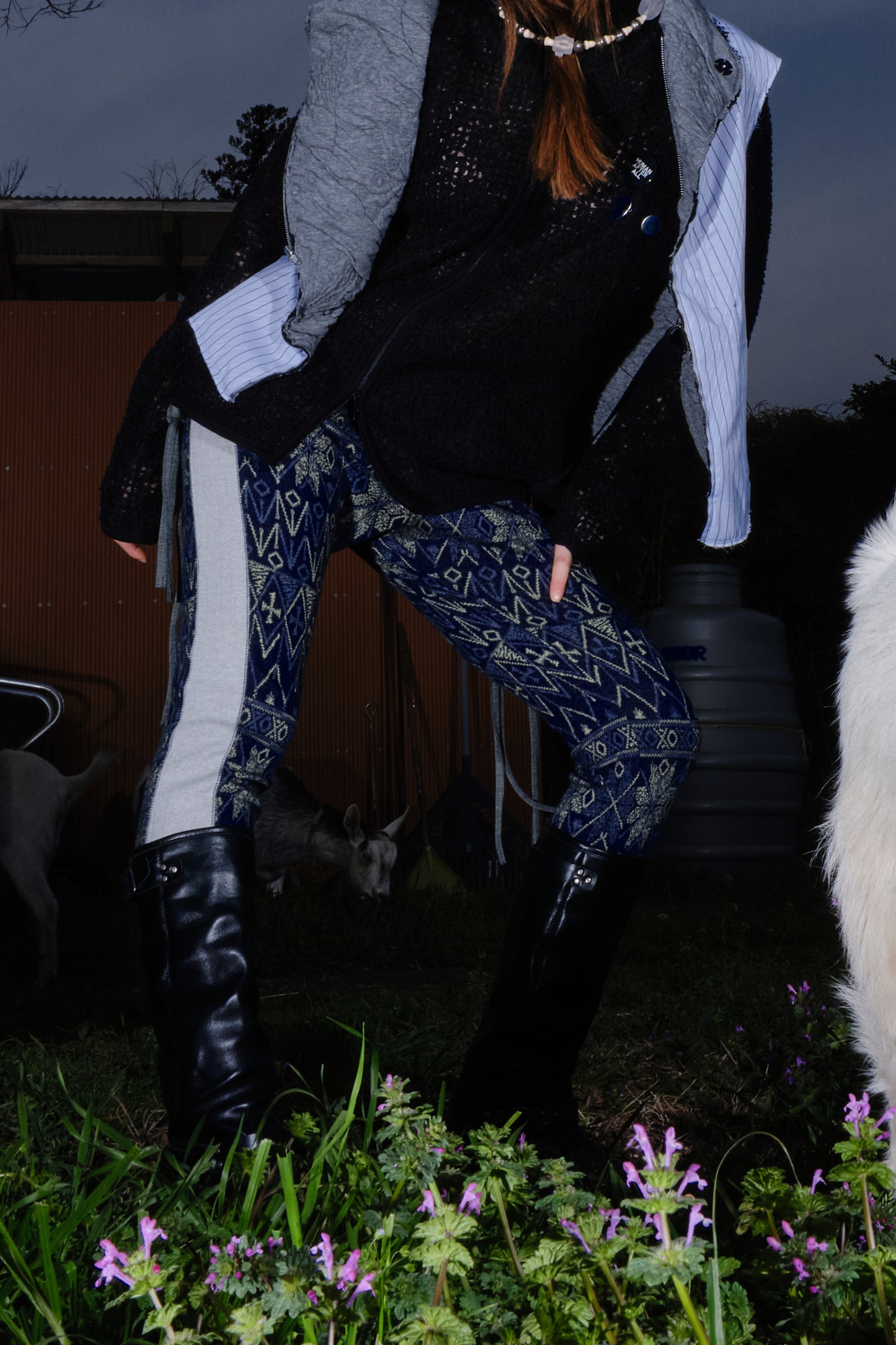 [Preorder] Strikke Tight Pants (Pthalo)
