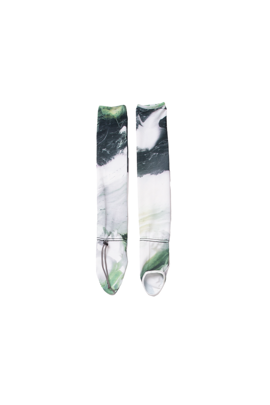 (March - April Delivery) Skyscape Arm Protector (Coal Black / Chloro Green)