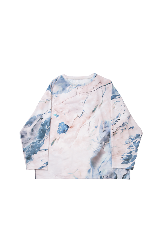 Skyscape Longsleeve (Dust Beige/River Blue)