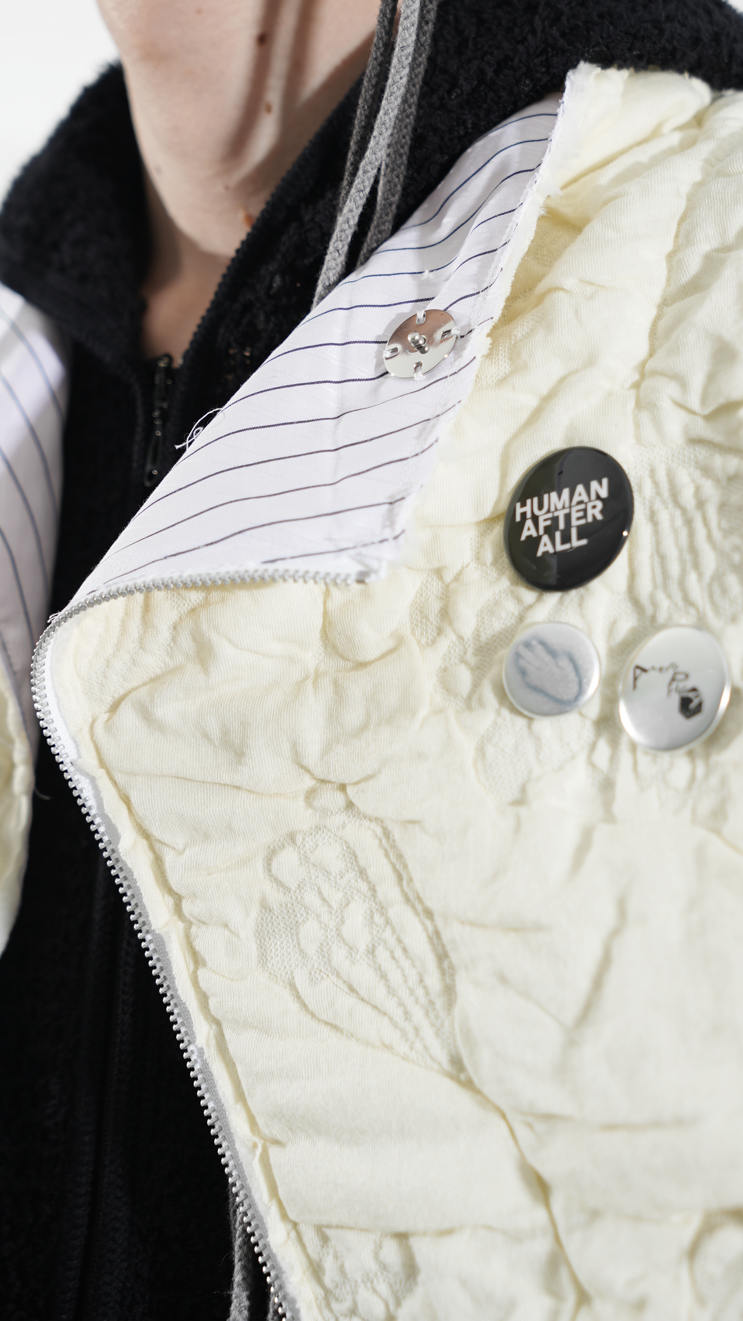 [Preorder] Anacro Vest (Record Ivory/Pink)
