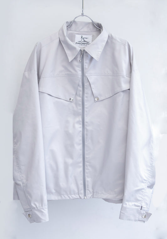 Double Collar Jacket (Steel Grey)