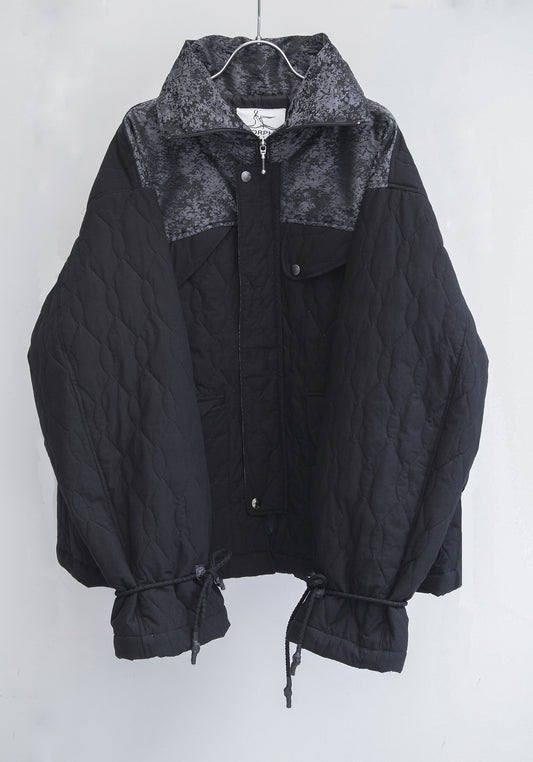 Quilting Down Jacket (Steel Black)