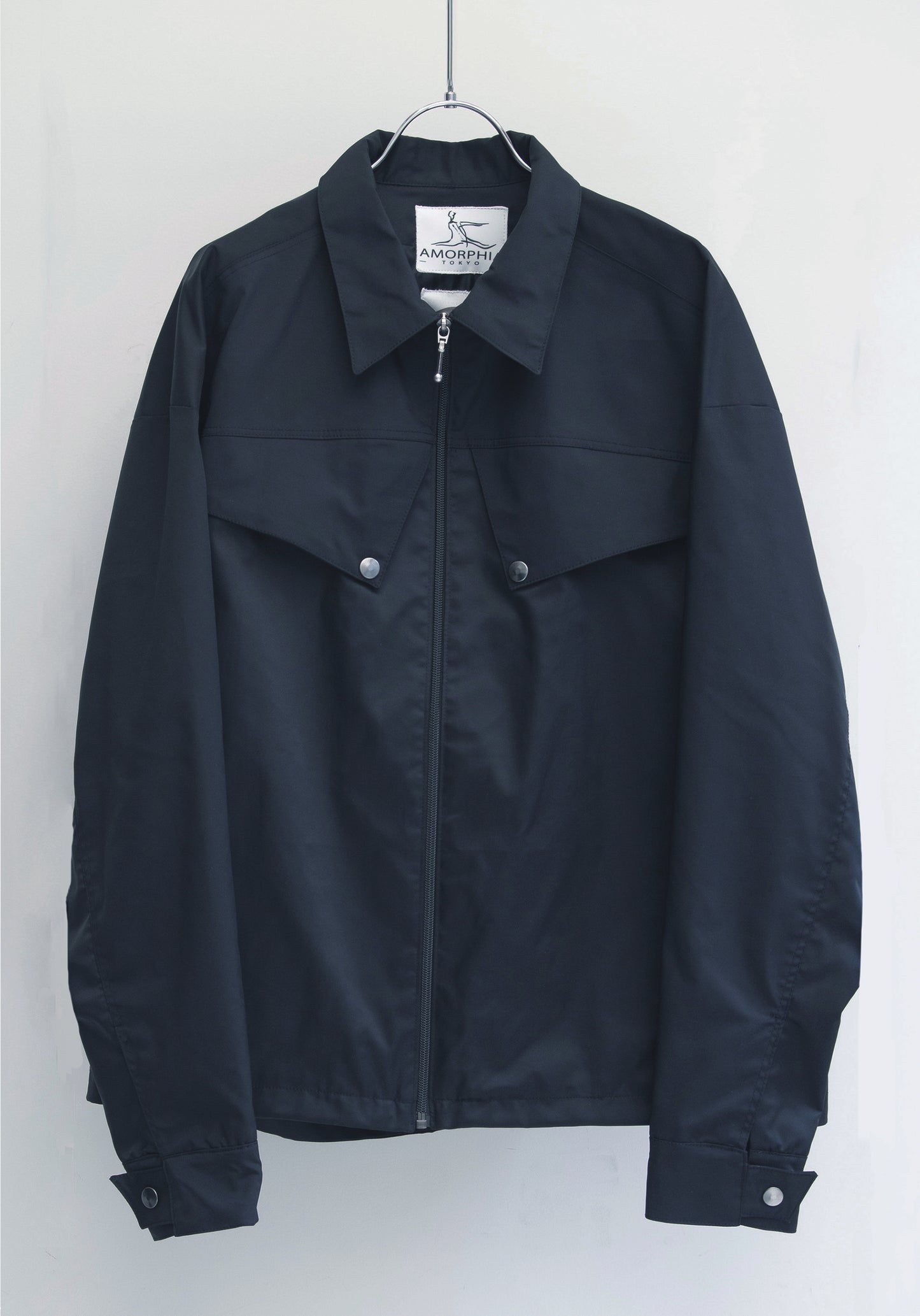 <tc>[PREORDER] Double Collar Jacket (Onyx Black)</tc>